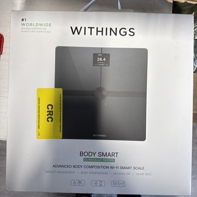 Withings Body Wi-Fi Smart Scale ADVANCED BODY COMPOSITION WI-FI SMART SCALE