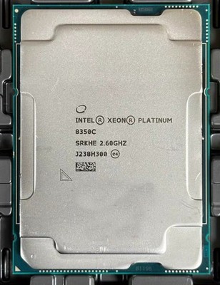 Intel Xeon Platinum 8350C Processor 36Cores 72Thread TDP-240W 2.6GHz LGA4189 CPU
