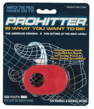 ProHitter Batters Training Aid Red Youth Size Grip for Right and Left Handed
