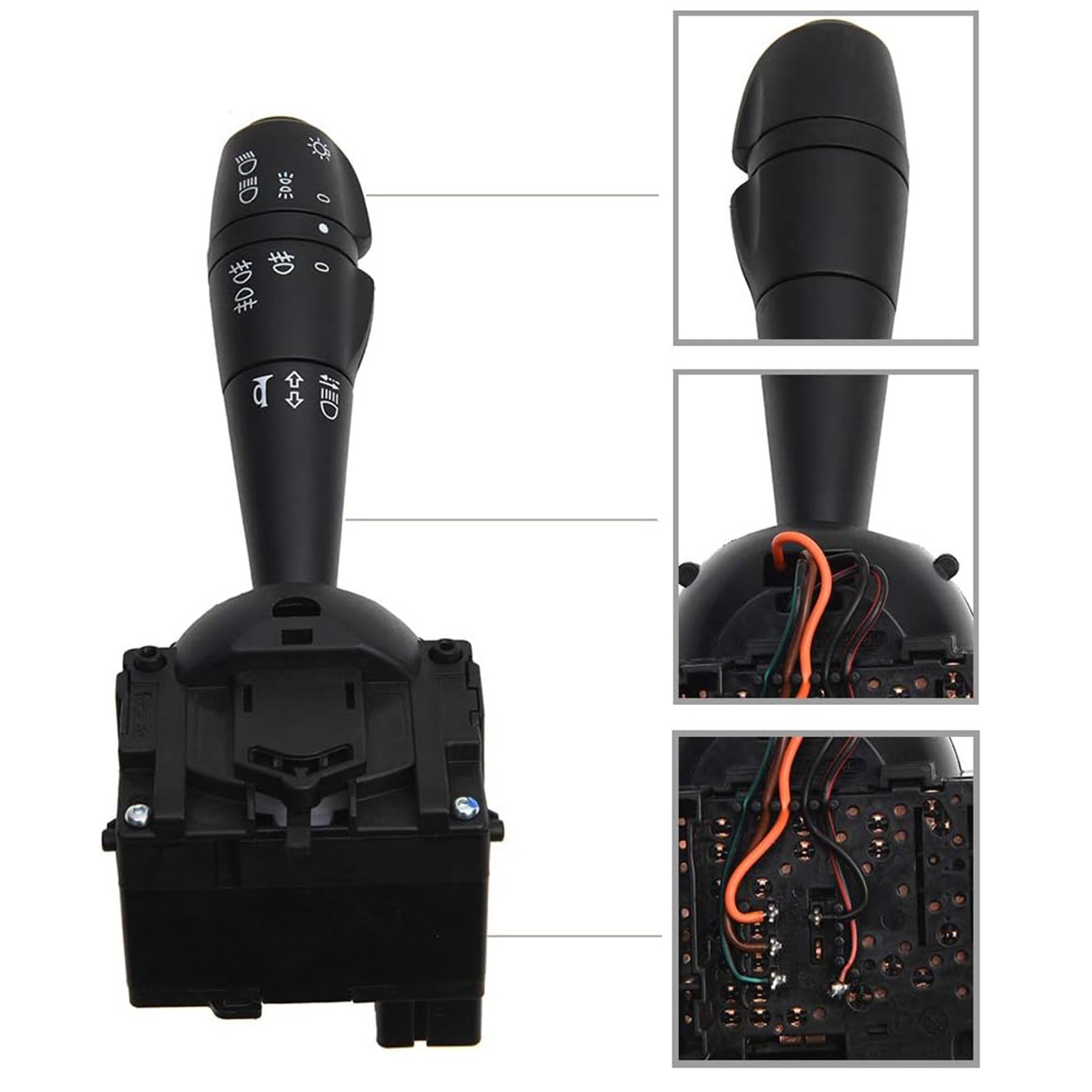 Commodo Dacia Duster pour remplacement de commande de clignotant usée - 3
