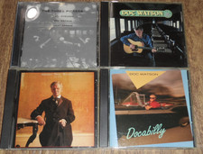 Doc Watson Arthel 4 CD Lot Riding the Midnight Train DOCABILLY Portrait EARL SCR