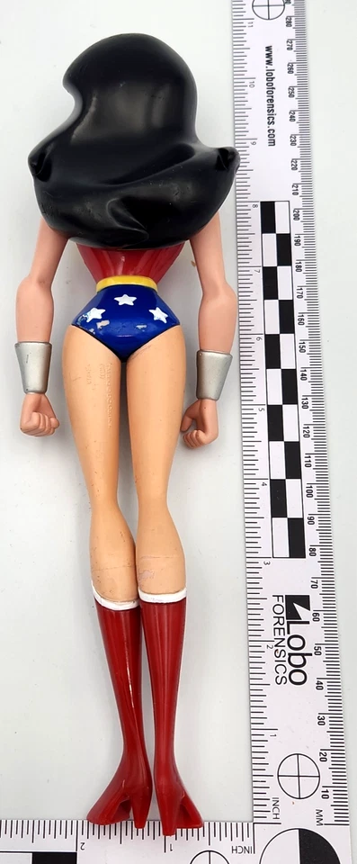 Muñeca superhéroe vintage difícil de encontrar TM y DC Comics 10" Wonder Woman s03 Foto 2 de 3