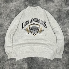 Vintage LA Kings NHL Sweatshirt Los Angeles Kings NHL Hockey Mens Large USA Made