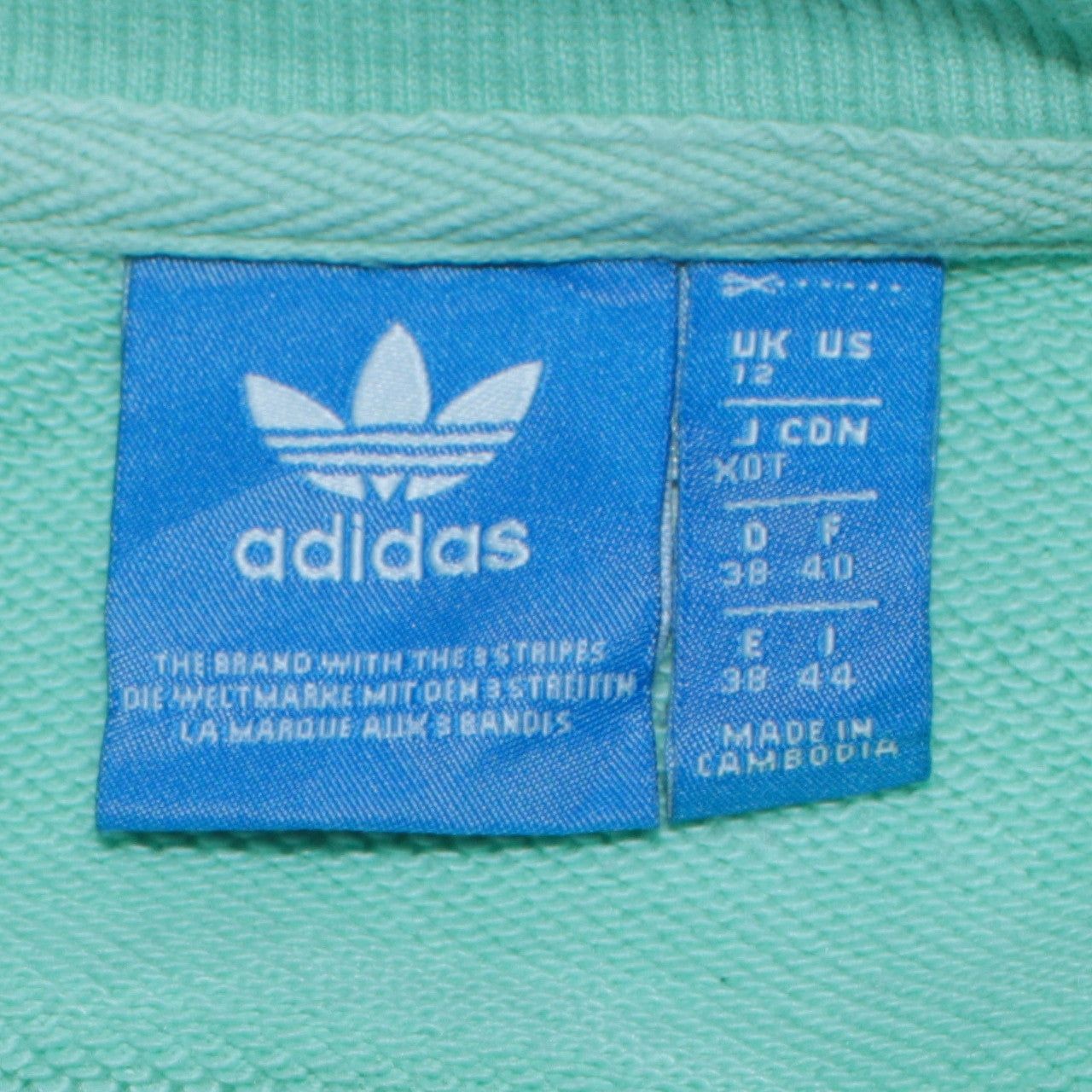 Adidas Green Sweatshirt Womens 2Xl image 4