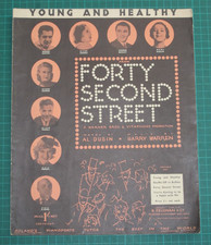 Young And Healthy - 42nd Street - Al Dubin & Harry Warren - 1932 B. Feldman