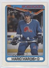 1990-91 O-Pee-Chee Mario Marois #158 0h3w