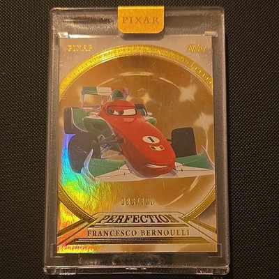 2025 Pixar Gold Perfection #PP-58 Francesco Bernoulli /100 Encased from Cars