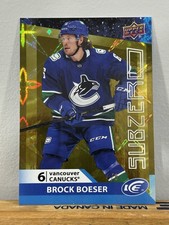 2021-22 Upper Deck Ice Sub Zero Gold BROCK BOESER /8 #SZ-4 - Canucks