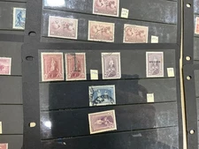 AUSTRALIA-1938 10/- SPECIMEN mint, 10/- £1 mint and used Australia 19 cards #235