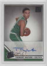 2019-20 Panini Clearly Donruss Rated Rookie Tremont Waters #CA-TWT Auto ms9