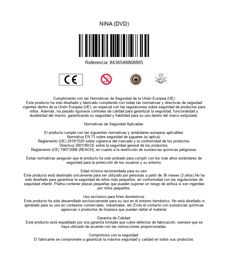 NINA (DVD) - Imagen 3 de 3