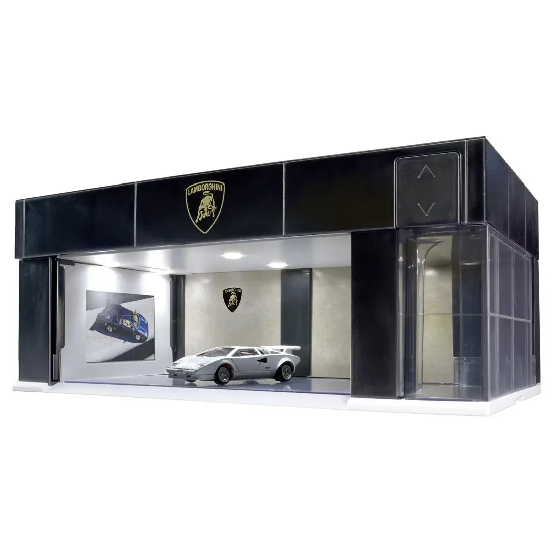 ミニカー tomica GARAGE Lamborghini Edition Tomica Premium Garage - Lamborghini Edition | eBay
