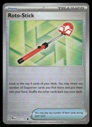 Roto-Stick 127/131 Prismatic Evolutions Reverse Holo