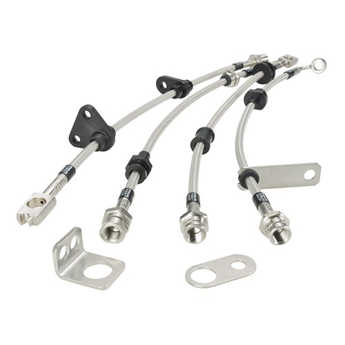 SPIEGLER Stahlflex-Bremsleitung für Opel Astra H Twintop | 1.8 | 2005- - Bild 2 von 3