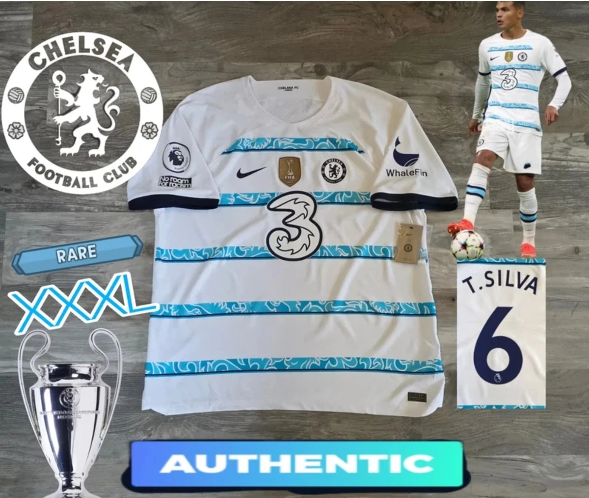 Las mejores ofertas en Club INTERNACIONAL Nike Chelsea Blanco Ropa