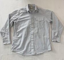VTG LL Bean Men  s 16.5-34 Made In USA Single Needle Tailoring Button Down Shirt
