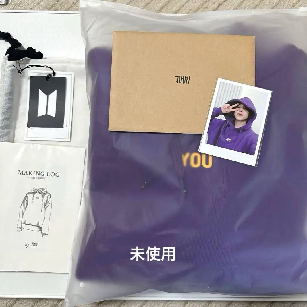 BTS JIMIN WITH YOU HOODY ジミン パーカー サイズ S