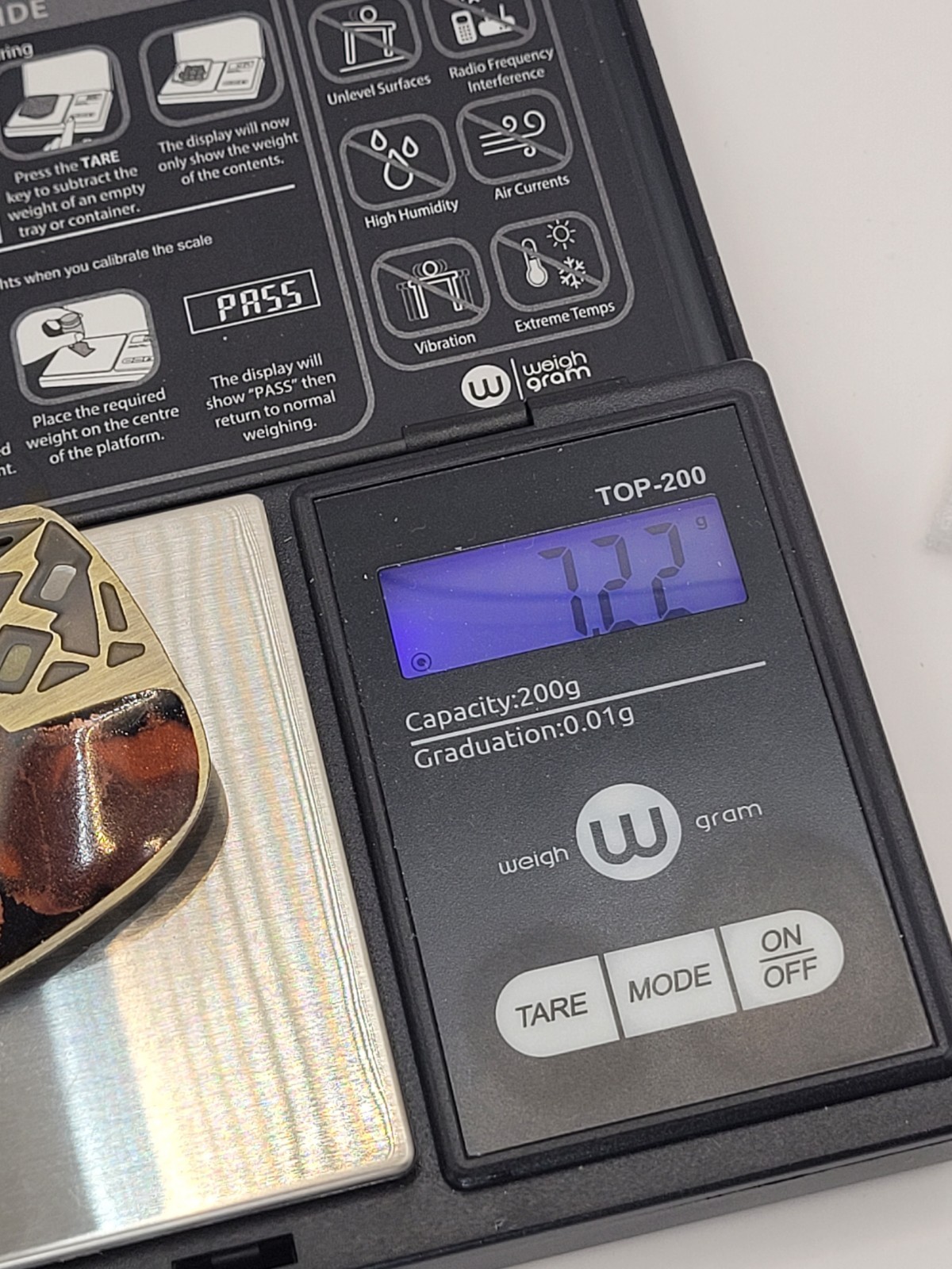 Authentic 80s Statement Earrings Tortoiseshell Br… - image 11