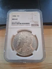 1886 $1 Morgan Silver Dollar