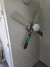 Concord 42" Hugger  4 Blade 3 Speed Ceiling Fan