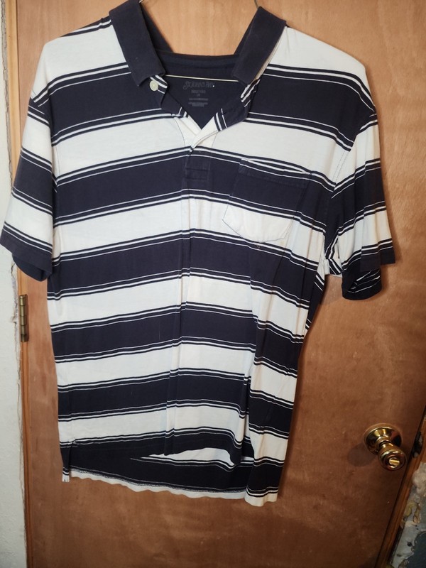 st john bay polo shirt large