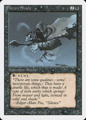Magic MTG TCG Third Edition (Revised Edition) 1994 Frozen Shade