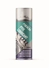 PTFE LUBRICANT SPRAY RAPIDE WHITE MULTI PURPOSE PROTECTS LUBRICATES OIL 250ML