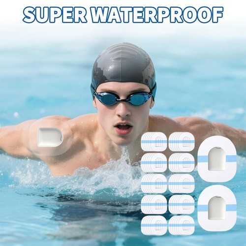 10PCS Pre-Cut Glucose Monitor Adhesive Patches Fit for Omnipod 5