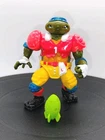 T.D. Tossin' Leo Teenage Mutant Ninja Turtles TMNT 1991 Playmates Vintage Figure