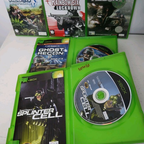 Tom Clancys Splinter Cell 9 Game Bundle (Original Xbox) (Complete Good Con) - Picture 4 of 5