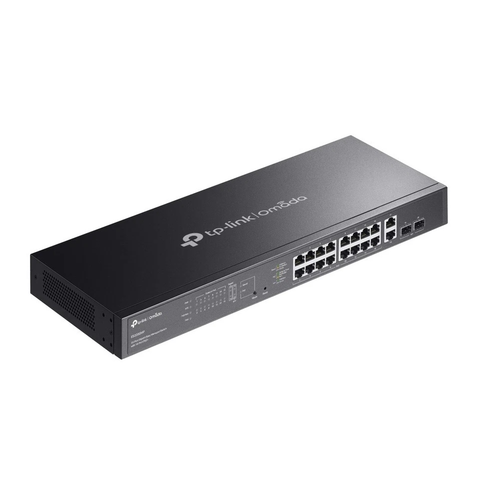 TP-Link ES220GMP | Omada 20-Port Gigabit Easy Managed Switch | 16-Port PoE+ - Image 4 of 4