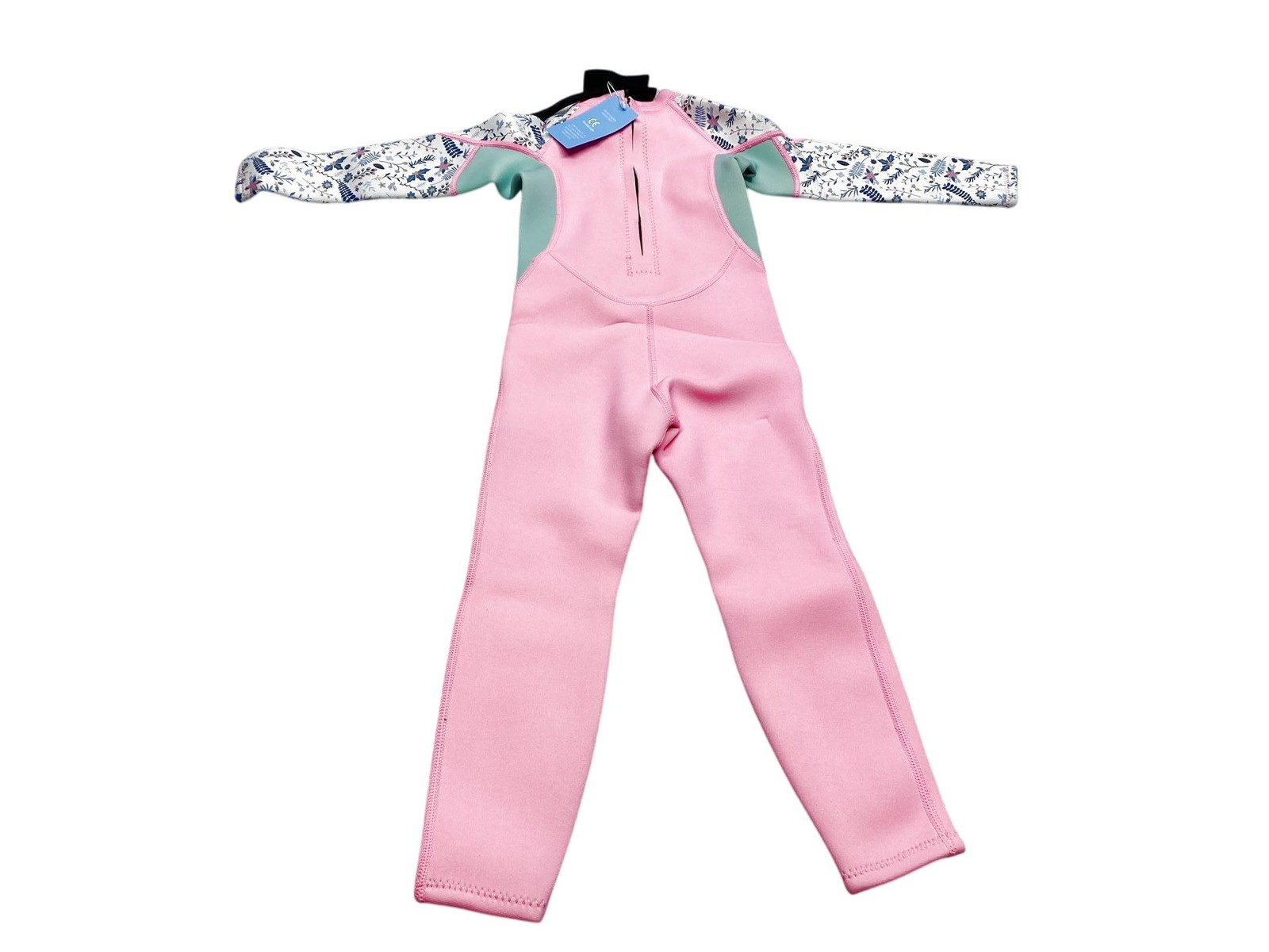 Traje de neopreno Gogokids 2,5 mm UV50 para niños talla M rosa B-WARE