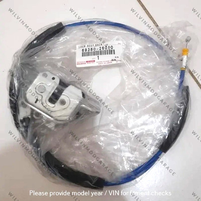 Genuine OEM FR Left Slide Door Lock Assy 69380-26010 Fits 2006-2018 Toyota Hiace