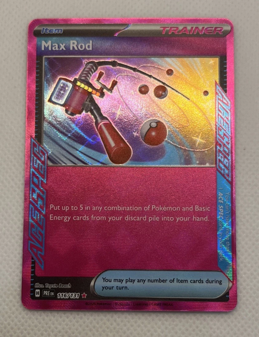 rod pokemon trading card game Max Rod Pokémon TCG Cards for sale