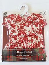 American Girl x Janie and Jack: Floral Toile Dress 2022