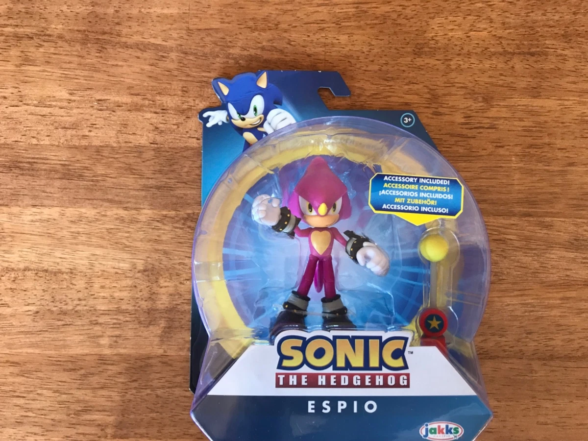 Figura Sonic The Hedgehog Clásico Con Accesorio Monitor