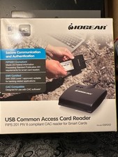 IOGEAR Smart Universal Portable USB Common Access Card Reader GSR202