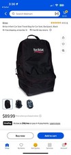 Britax Car Seat Vacation Travel Bag Straps Wheels New In Box Sealed Packaging