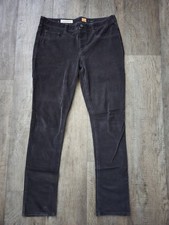 PILCRO THE LETTERPRESS ANTHROPOLOGIE Brown Corduroy Serif Skinny Pants Size 32