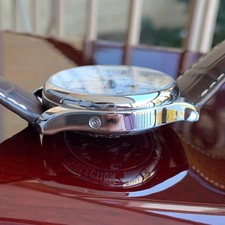 Longines Master Collection Moon Phase Automatic Chronograph Wristwatch Pristine 15