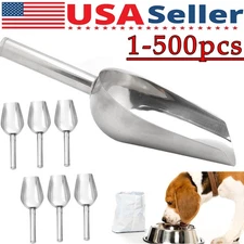 Stainless Steel Scoop Bar Ice Candy Dry Goods Popcorn Commercial Scooper 12oz