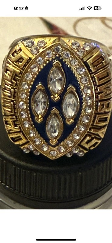 Dallas Cowboys 1994 Super Bowl Ring Replica Irvin