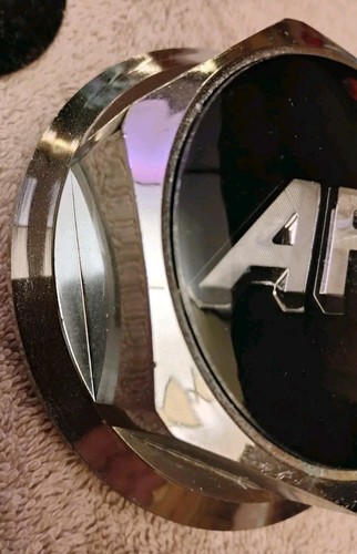 (1) Decent Used ARE AR 398 Wheel CENTER CAP Smaller Version Chrome Hex #89-8066 - Picture 7 of 14