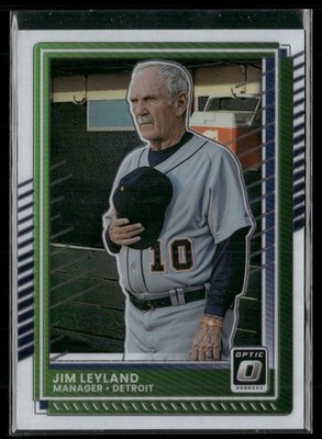 Jim Leyland 2025 Donruss Optic Detroit Tigers #63