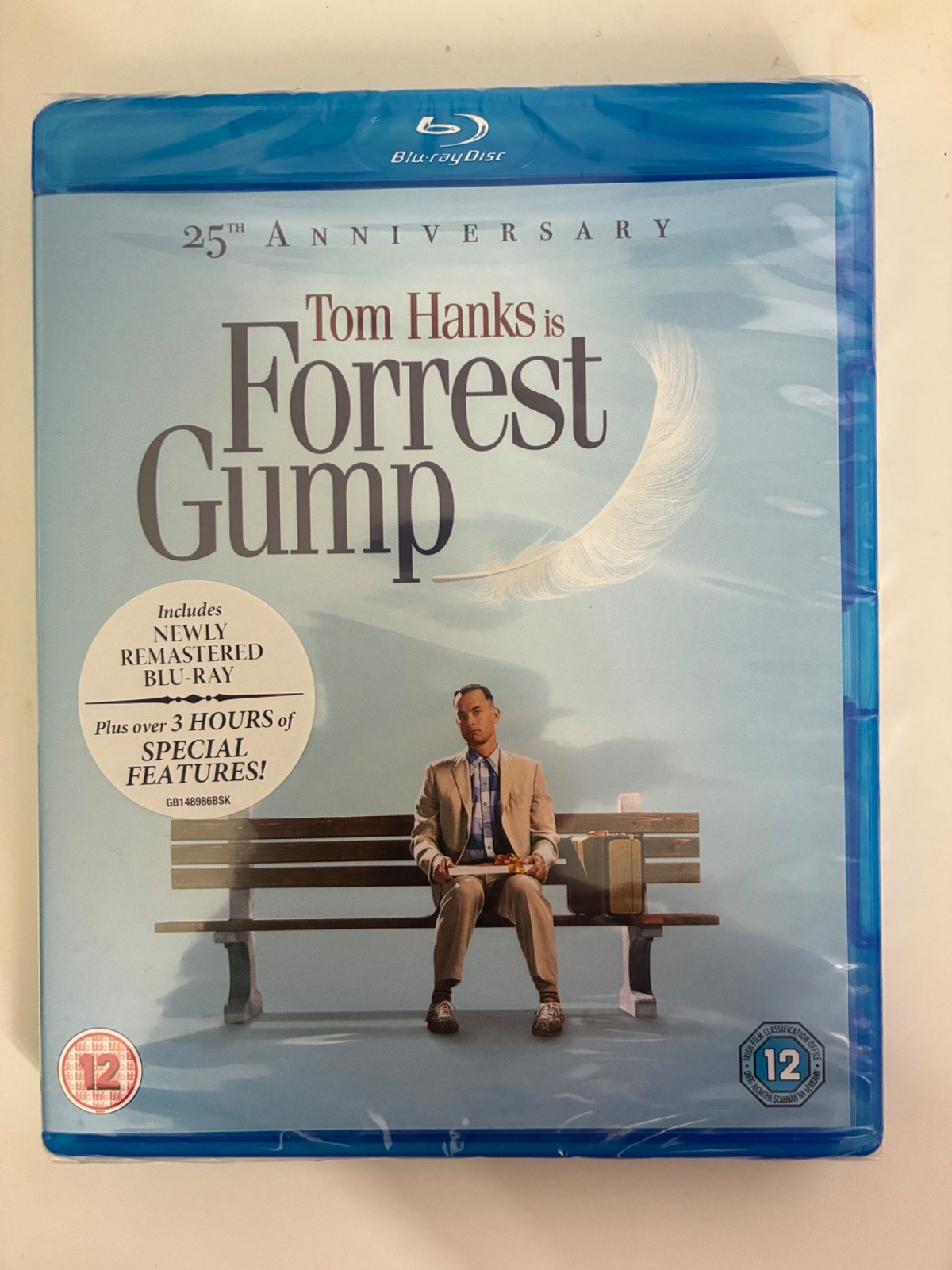 Forrest Gump Blu Ray 25th Anniversary [12] New & Sealed