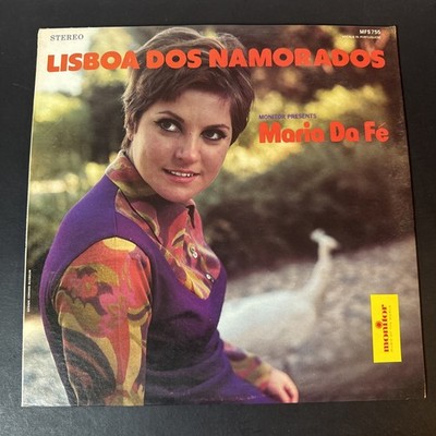 Maria Da Fé   Lisboa Dos Namorados LP Monitor MFS 755 Portuguese Folk