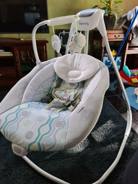 ingenuity simplecomfort cradling swing & rocker