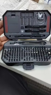 Xiaomi delixi 145-in-1 screwdriver set precision magnetic screwdriver bits, Used