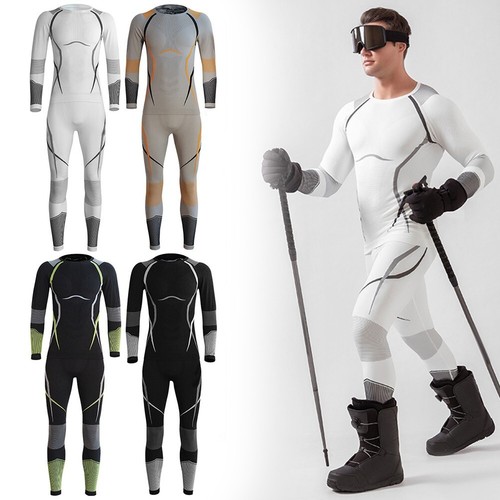 Ski Base Layer für Herren schnelltrocknendes Gewebe atmungsaktiv und warme Isol