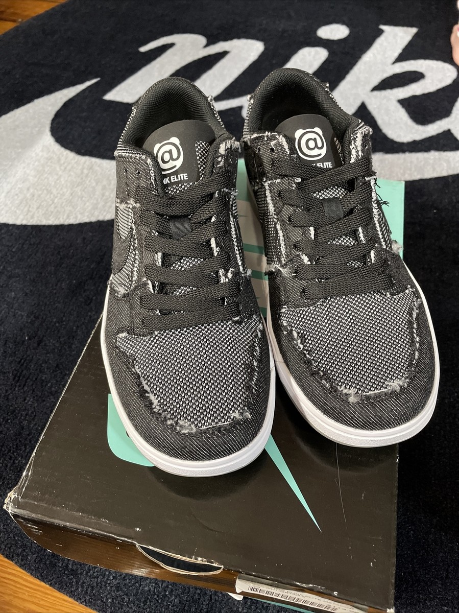 Nike SB Zoom Dunk Low Elite QS Medicom Toy BE@RBRICK Black size  877063 002